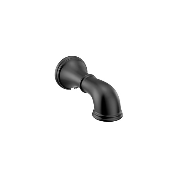 Belfield Non-Diverting Tub Spout in Matte Black